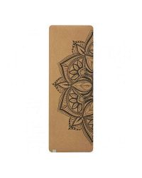 Joga blazina iz plute Printed Cork Mandala 5mm Gaiam