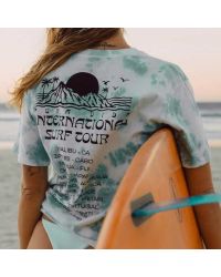 Pura Vida kratka majica International Surf Tour