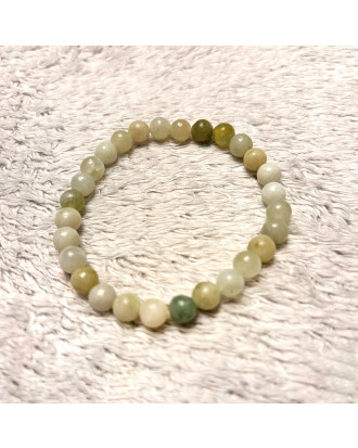 Zapestnica za manifestacijo Olive Jade Healing, olivni žad