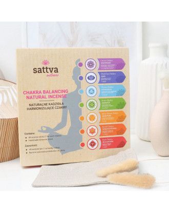 Chakra set dišeče palčke (49 palčk + podstavek)