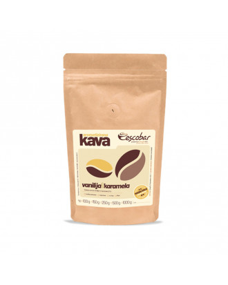 Aromatizirana kava Escobar VANILIJA-KARAMELA 100g