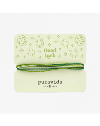 Pura Vida zapestnica Good Luck Bracelet Card