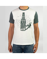 Climb & Beer kratka majica JeansTrack