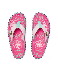 Gumbies japanke Islander Flip-Flops Blush Hibiscus 