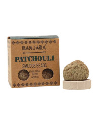 Kadilo, kroglice Patchouli, pačuli (5 kosov in podstavek)