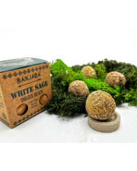 Kadilo, kroglice White Sage, beli žajbelj