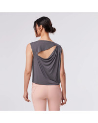 Tavi Draped Back Tank ženska športna majica