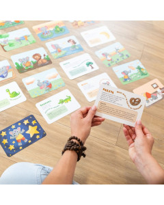 Joga kartice za otroke Mali Ganeša