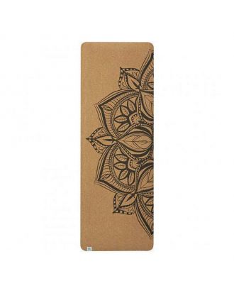 Joga blazina iz plute Printed Cork Mandala 5mm Gaiam