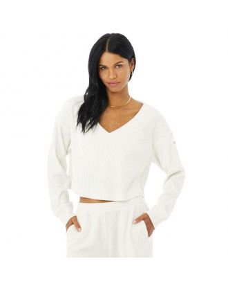 Pulover Alo Yoga Muse V-neck