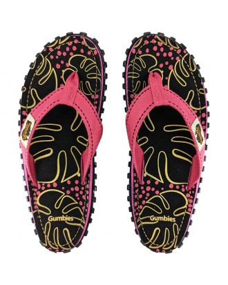 Gumbies japonke Tropical Black / UK 6 / EU 39