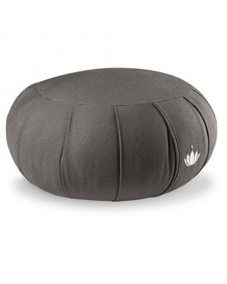 Blazina za meditacijo Zafu Zen Ø 35 cm - temno siva
