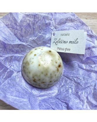 Naravno milo ghee melisa za obraz in telo