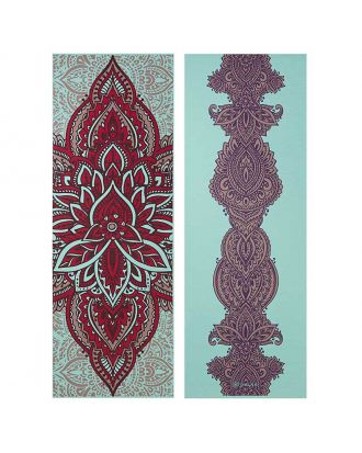 Reversible Premium Printed Gaiam joga blazina 6mm (173cm)
