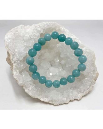 Zapestnica Amazonit White Moon Malas