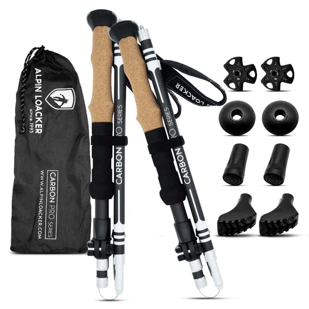 Teleskopske pohodniške palice AlpinLoacker Carbon Pro