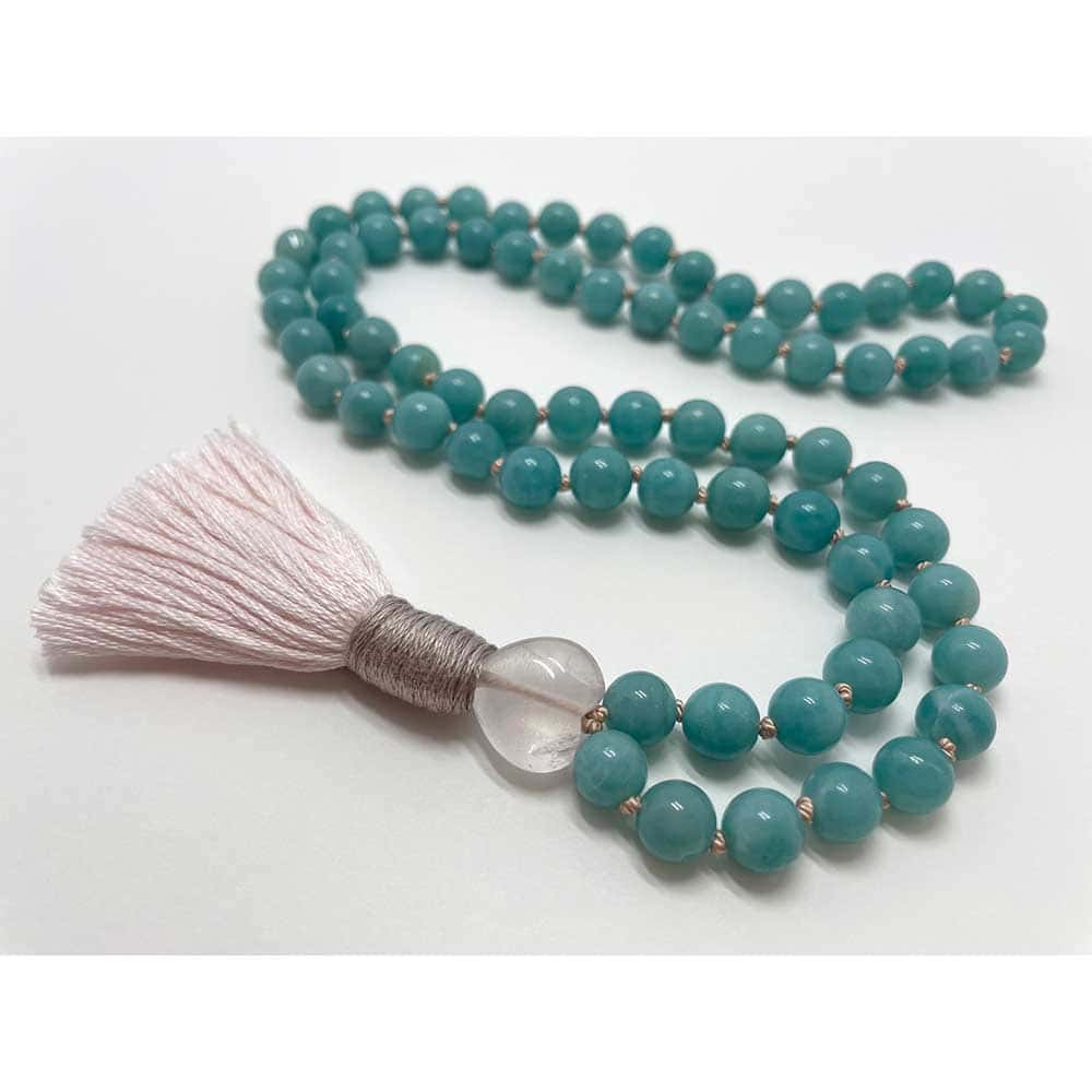 Mala, krajša verižica Amazonite